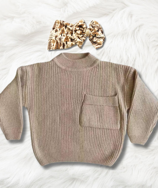 Tans Of Winter Sweater