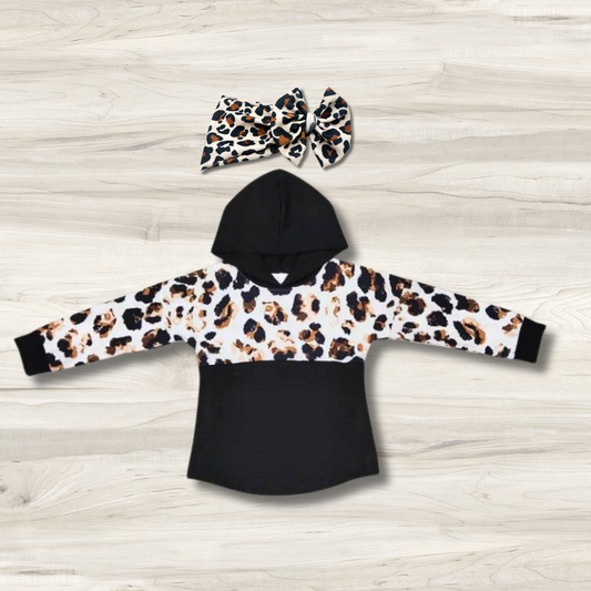 Leopard Land Hooded Top