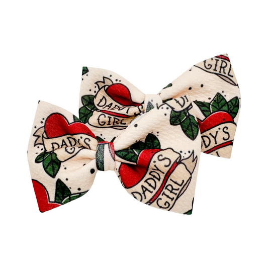 Tatted On Dads Heart Piggies