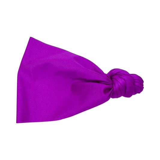 Neon Purple (Swim) Top Knot