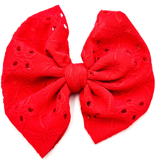 Mrs. Clauses Dress Bullet Bow