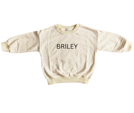 Ivory Ghost Personalized Sweatshirt