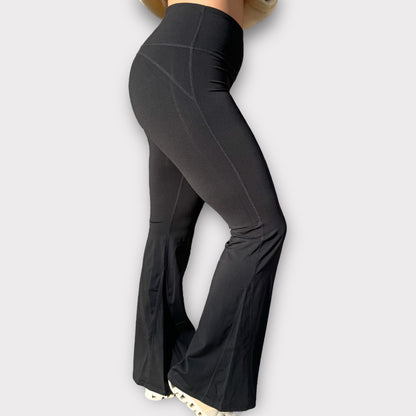 High Waisted Flare Leggings