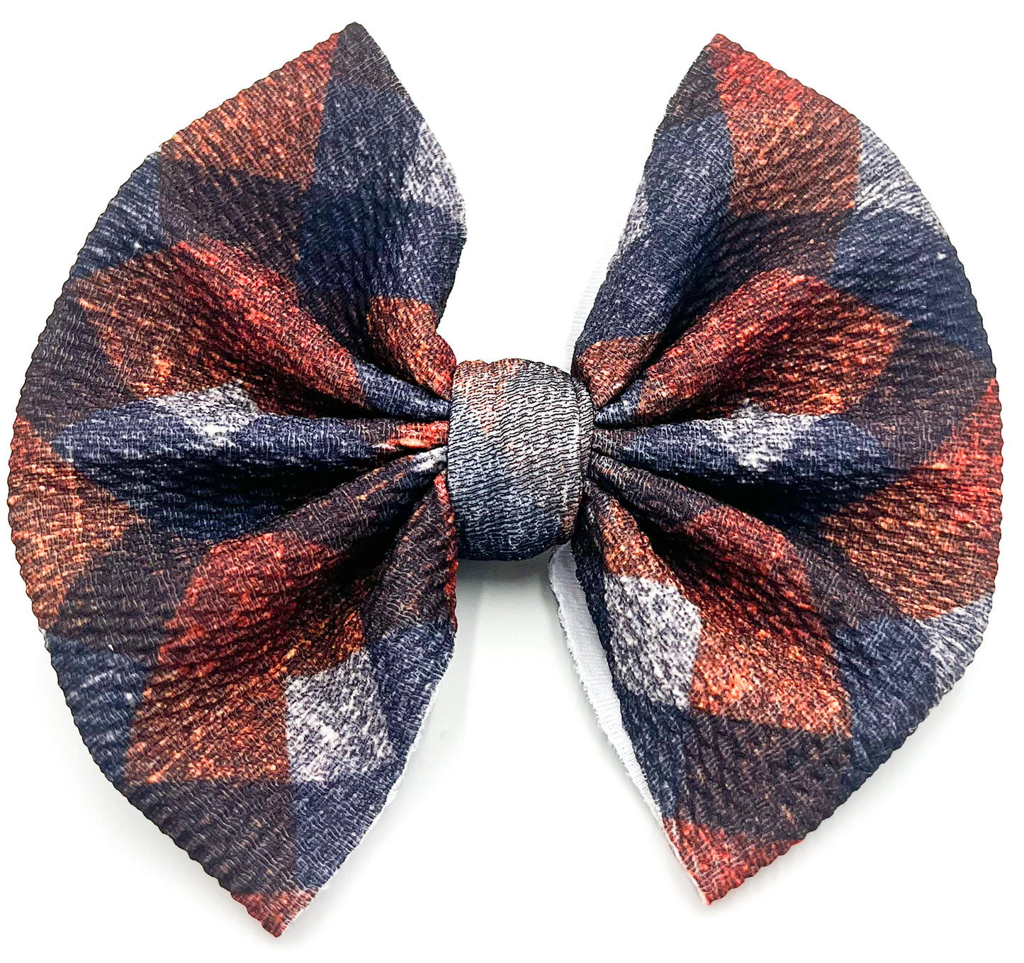 Fallin for Plaid Bullet Bow