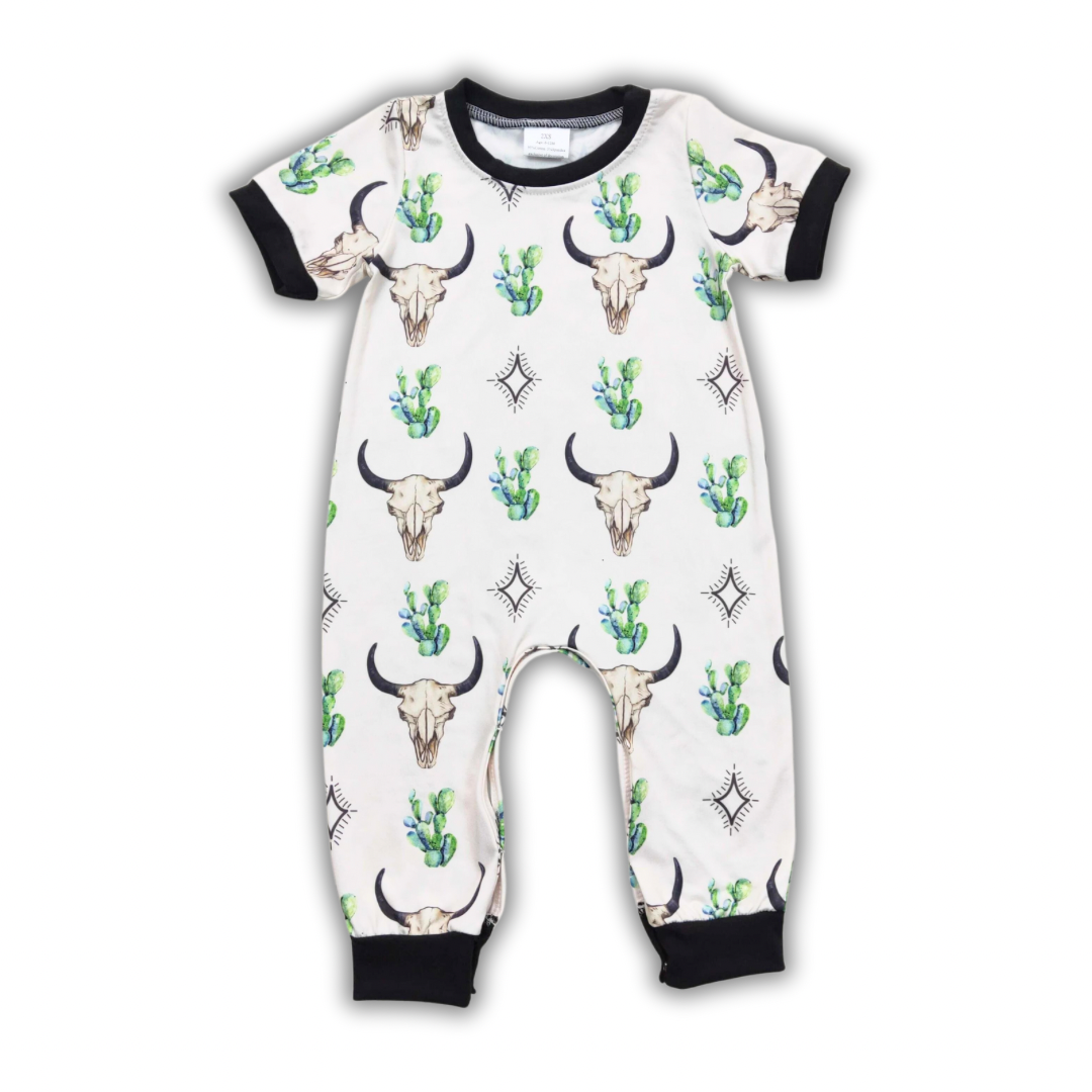 Cactus Western Romper