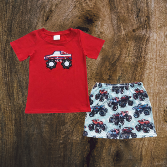Monster Jam Short Set