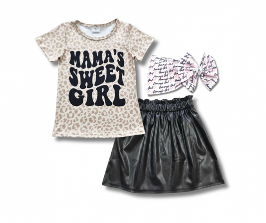 Mama's Sweet Girl Skirt Set