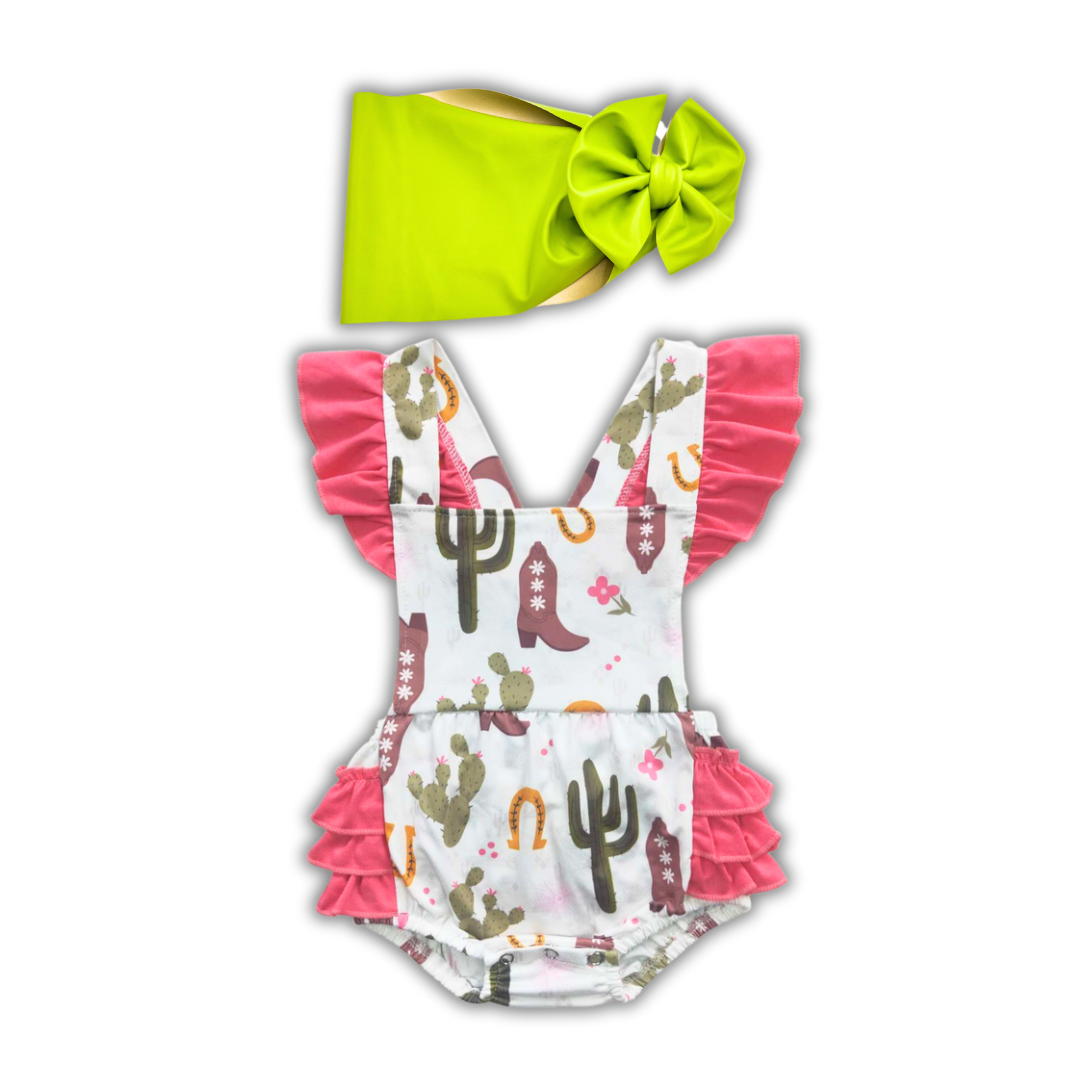 Cowgirl Up Romper