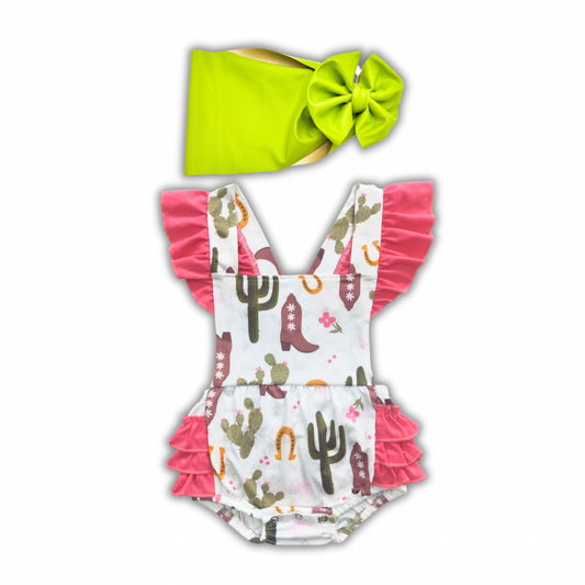 Cowgirl Up Romper