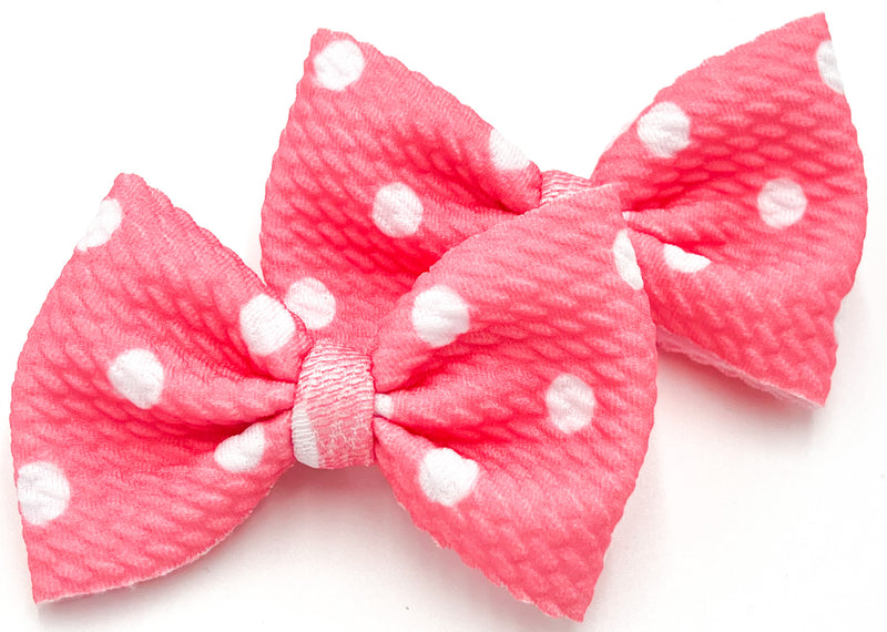 Polkadot Pink Mini Piggies