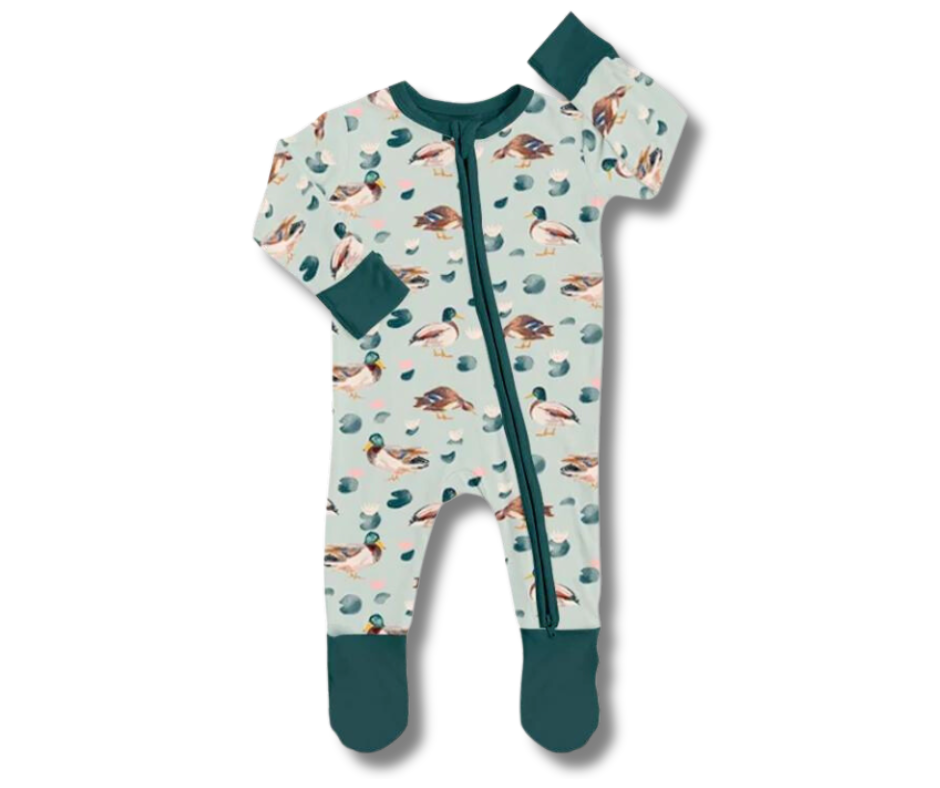 Huntin Ducks Foot Jammies