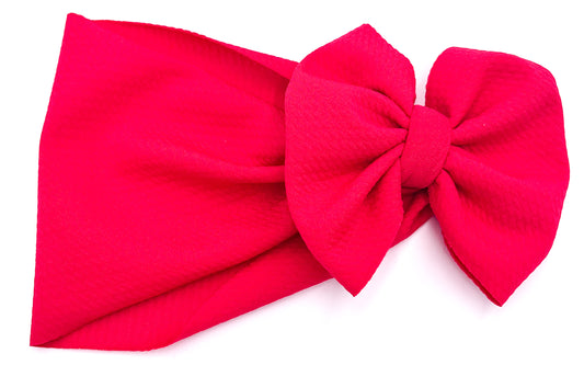 Raspberry Sorbet Head Wrap