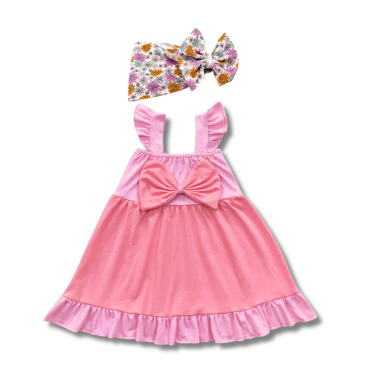 The Pink Bow Dress