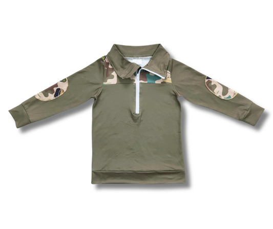 Camo Man Pullover