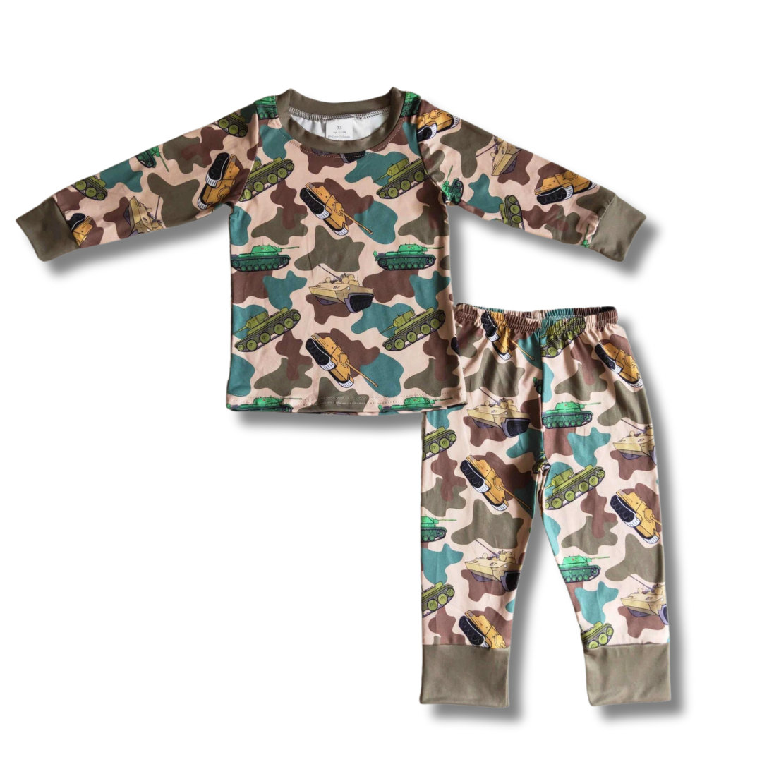 Camo & Tanks Jammies