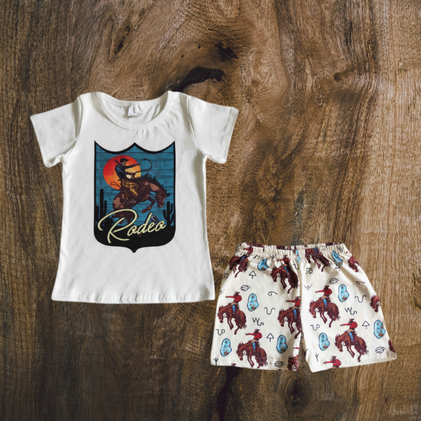 Rodeo Boy Short Set