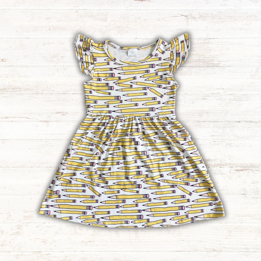 Pencils Everywhere Dress