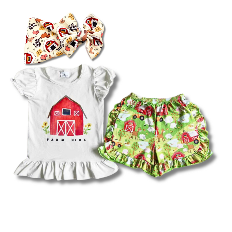 Farm Girl Short Set