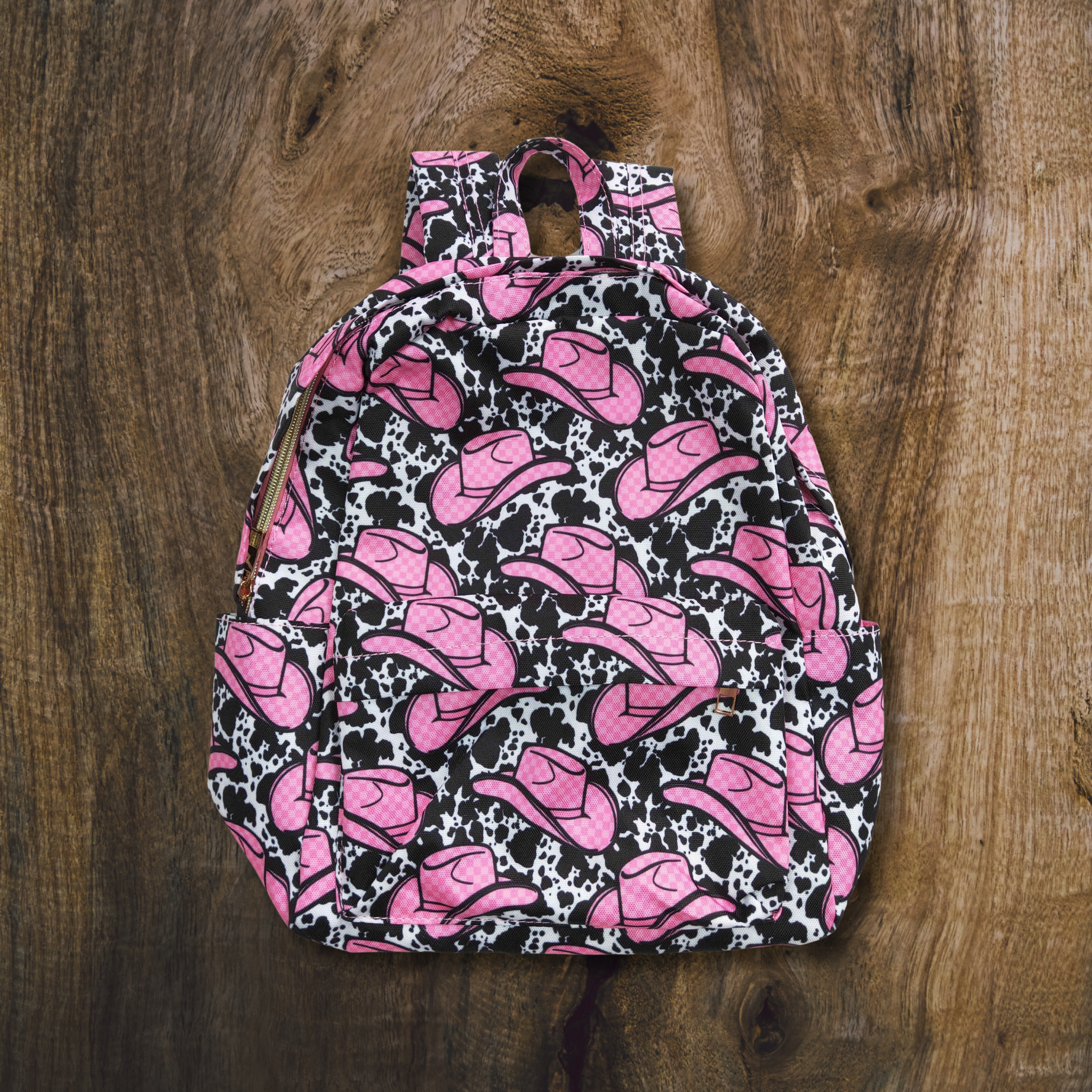 Pink Cowgirl Hats Back Pack