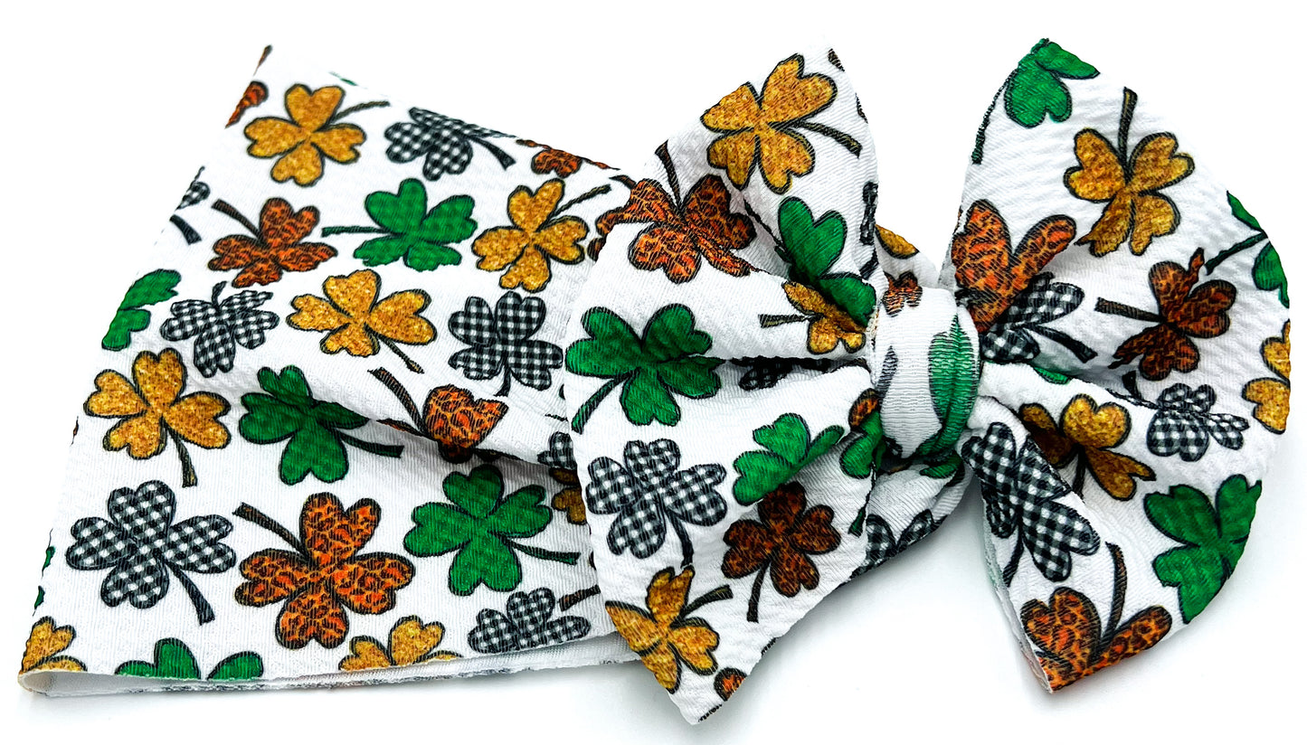 Clover Girl Head Wrap