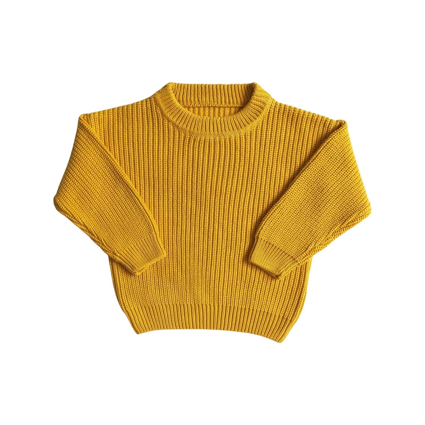 Mustard Fall Sweater