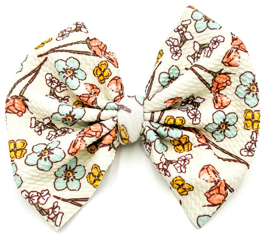 Harpers Floral Bullet Bow