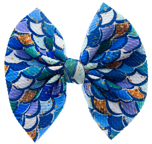 Mermaid Blues Bullet Bow