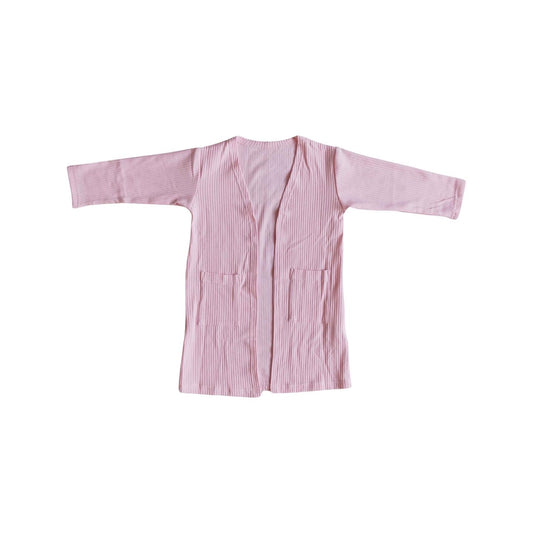 Pink Pocket Cardigan