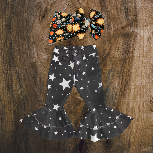 Night Skies Bell Bottom Pant