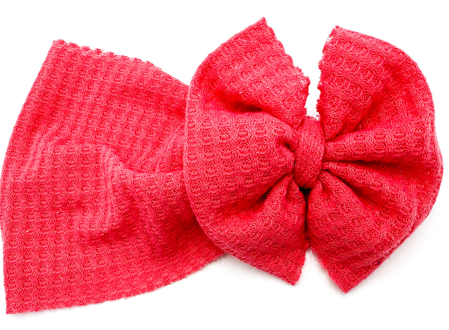 Coral Peach (Waffle) Head Wrap