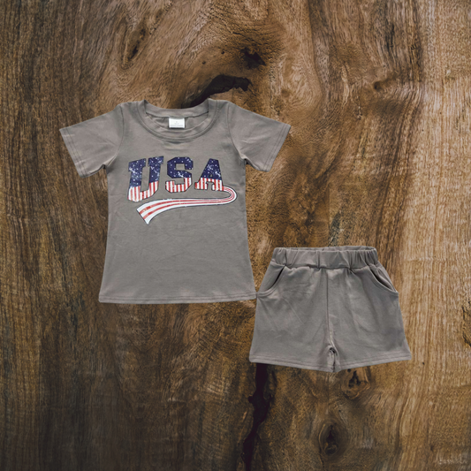 Made In The USA Short Set