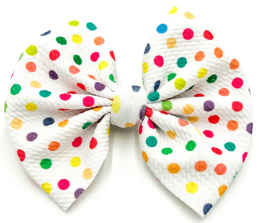 Spring Confetti Bullet Bow