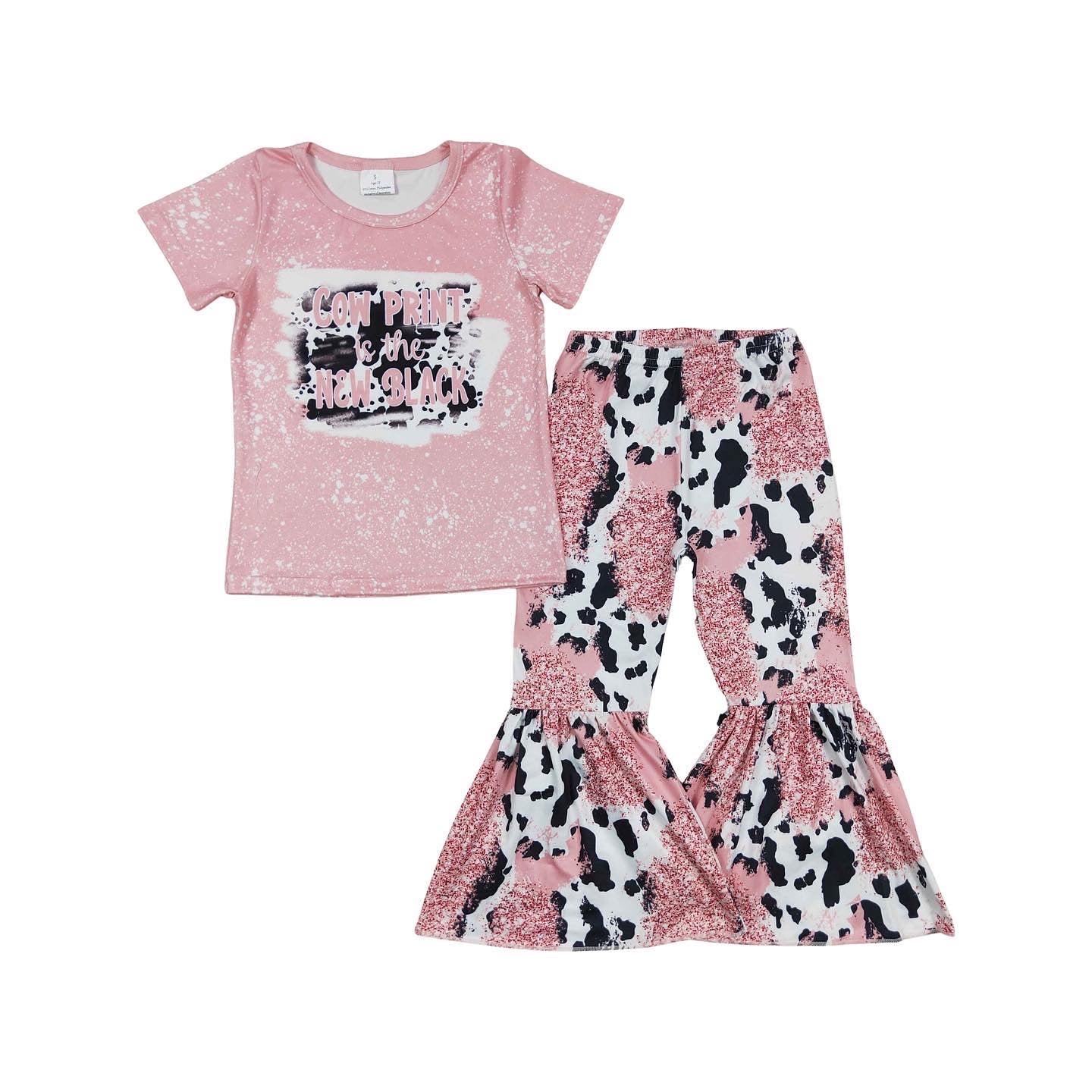 Cow Print Is The New Black Set