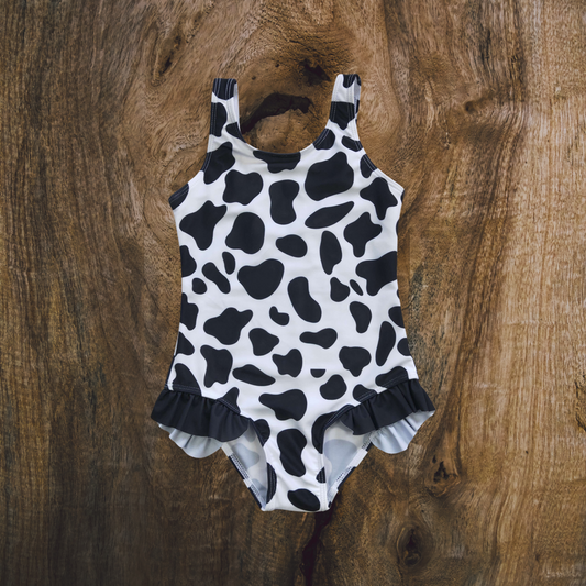 Cow Spots Swim Suit