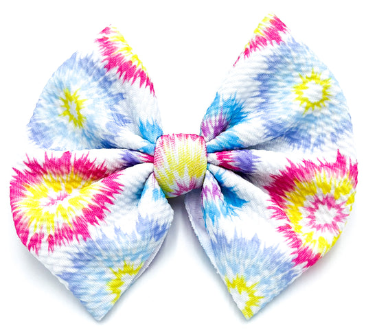 Color Splash Swirls Bullet Bow