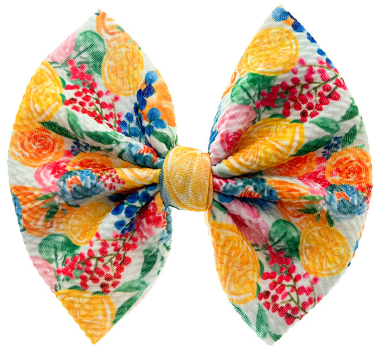 Fruity Floral Bullet Bow