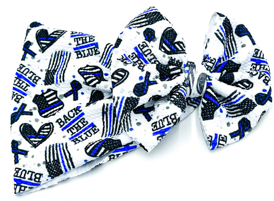 Bows & Badges Head Wrap