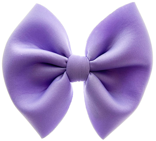 Playful Periwinkle Swim Bullet Bow