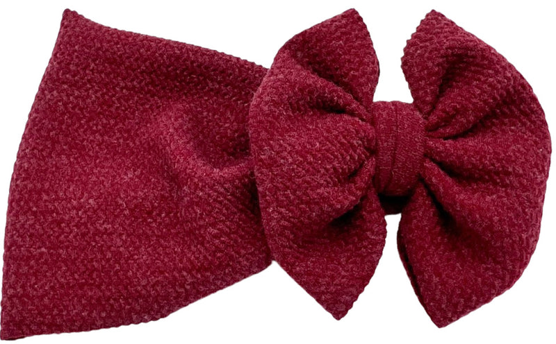Sugared Cranberry (Sweater) Head Wrap
