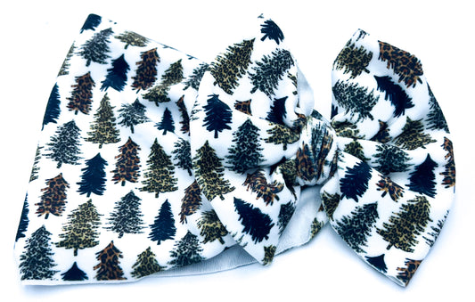 Winter Woods (Velvet) Head Wrap