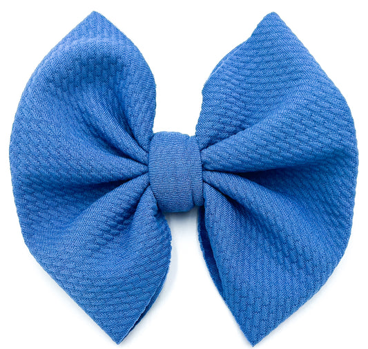 Deep Ocean Blue Bullet Bow