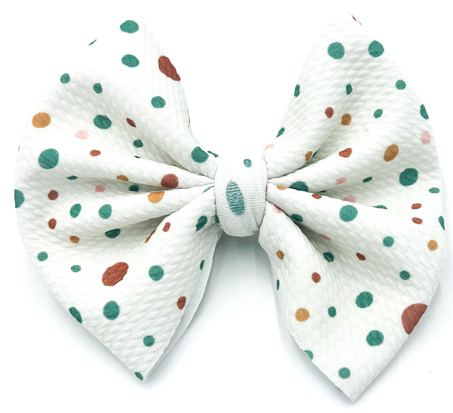 Polka Spots Bullet Bow