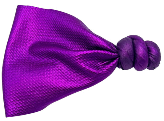 Cosmic Purple (Pleather) Top Knot