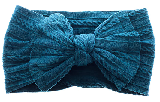 Sea Breeze Knit Knot Headband