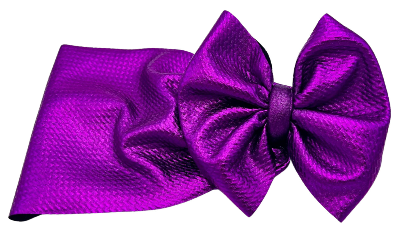 Cosmic Purple (Pleather) Head Wrap