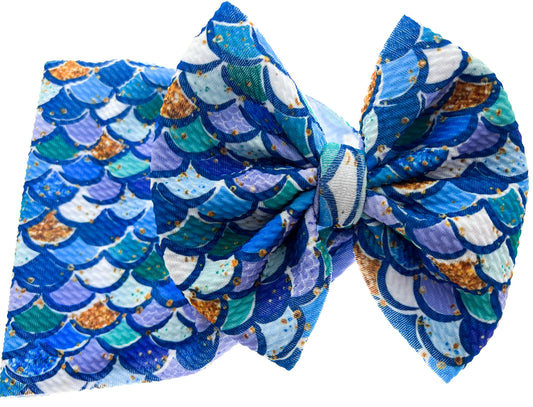 Mermaid Blues Head Wrap