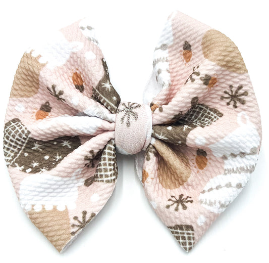 Basic Stockings Bullet Bow