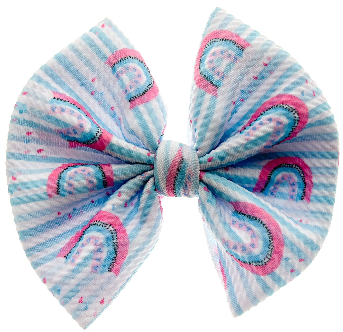 Rainbow Baby Bullet Bow