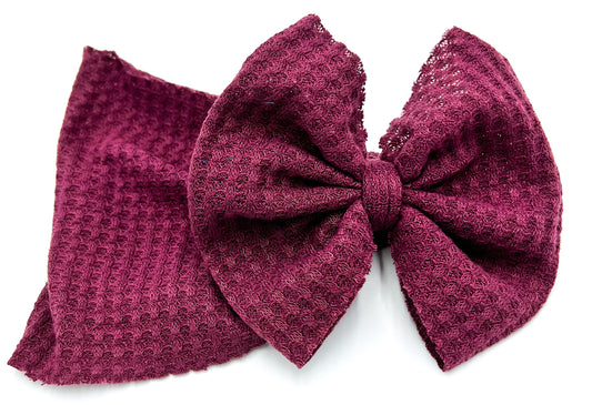 Winter Berry (Waffle) Head Wrap