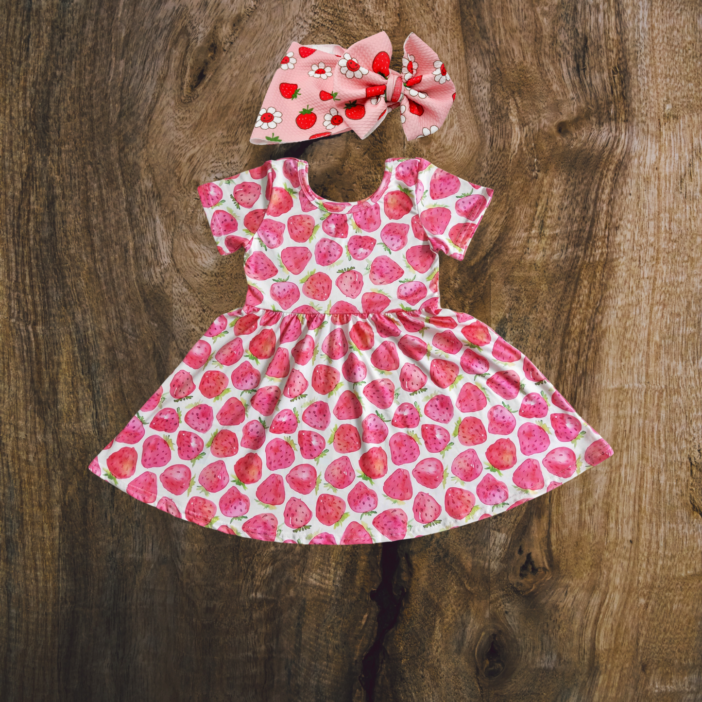 Berry Cute Twirl Dress